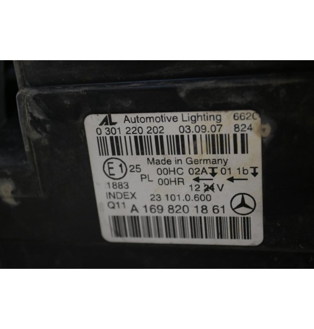 Φανάρι Εμπρός Δεξιά Mercedes-Benz B-Class W245 2006-2008 A1698201861