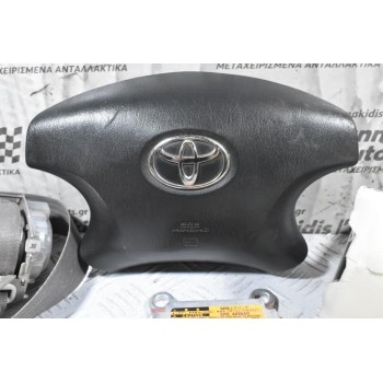 Σετ Αερόσακων Toyota Hilux KUN 25 2005-2012 45130-0K070-B0 89170-0K030 231000-3370 (Με Ζώνες Αφαλείας)