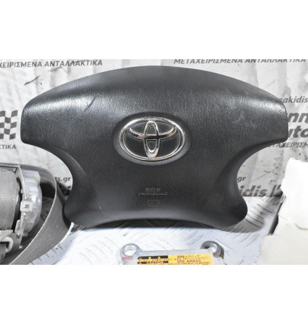 Σετ Αερόσακων Toyota Hilux KUN 25 2005-2012 45130-0K070-B0 89170-0K030 231000-3370 (Με Ζώνες Αφαλείας)
