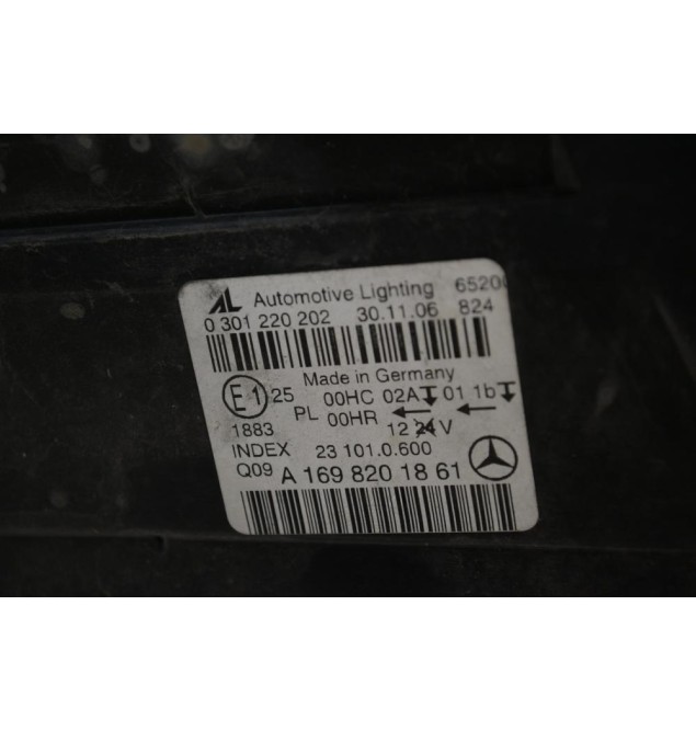 Φανάρι Εμπρός Δεξιά Mercedes-Benz B-Class W245 2006-2008 A1698201861