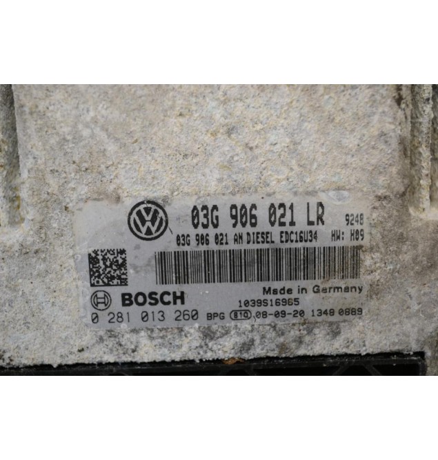Εγκέφαλος Volkswagen Passat / Touran 1.9 TDI 2001-2010 BOSCH 03G906021LR 03G906021 0281013260 1039S16965 (Seat / Audi / Skoda)
