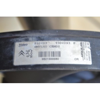 Βεντιλατέρ Ψυγείου Peugeot 208 1.6 Diesel Αρ.Κινητήρα ΒΗΥ 2012-2020 FS2083 9801666680