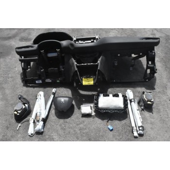 Σέτ Αερόσακων Κομπλέ - Ταμπλό + Ζώνες  Peugeot 208 1.6 HDI BH02 2015-2020 (0285012924 9812713380 9672848580 98072114ZD)