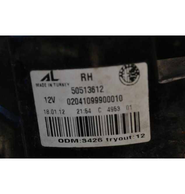 Φανάρι Πίσω Δεξιά Alfa Romeo Giulietta 2010-2016 50513612