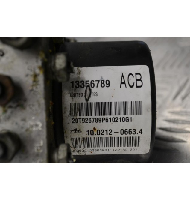 Μονάδα ABS Opel Astra 2010-2017 ATE 13356789 10021206634 10.0212-0663.4