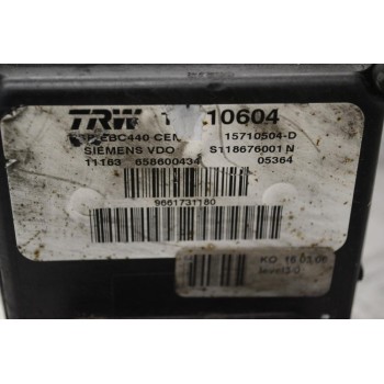 Μονάδα ABS Peugeot 407 2.0 HDi 135 2004-2010 15710504-D