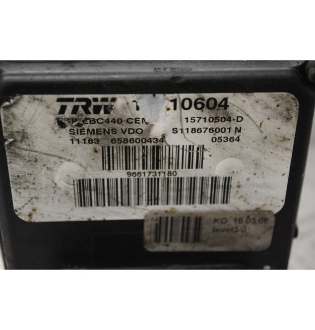 Μονάδα ABS Peugeot 407 2.0 HDi 135 2004-2010 15710504-D