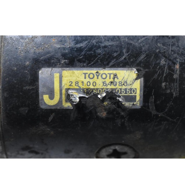 Μίζα Toyota Hilux / Hiace / Land Cruiser / Dyna 2L - 2LT - 3L 1990-2001 (10 Δόντια) (Γνήσια) 28100-64080 2810064080