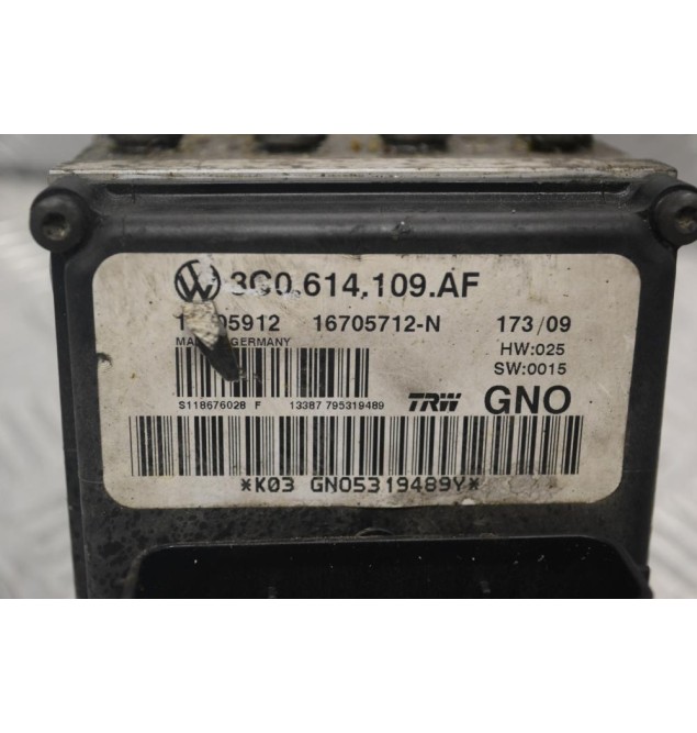 Μονάδα ABS Volkswagen Passat 2010-2014 3C0614109AF 3C0.614.614.109.AF 16705912 16705712-N