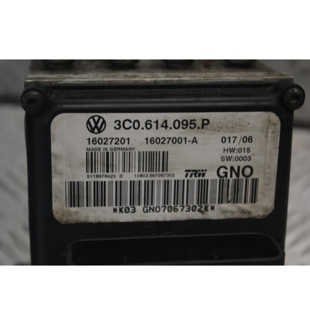 Μονάδα ABS Volkswagen Passat 2005-2010 16027201 16027001-A 3C0.614.095.P
