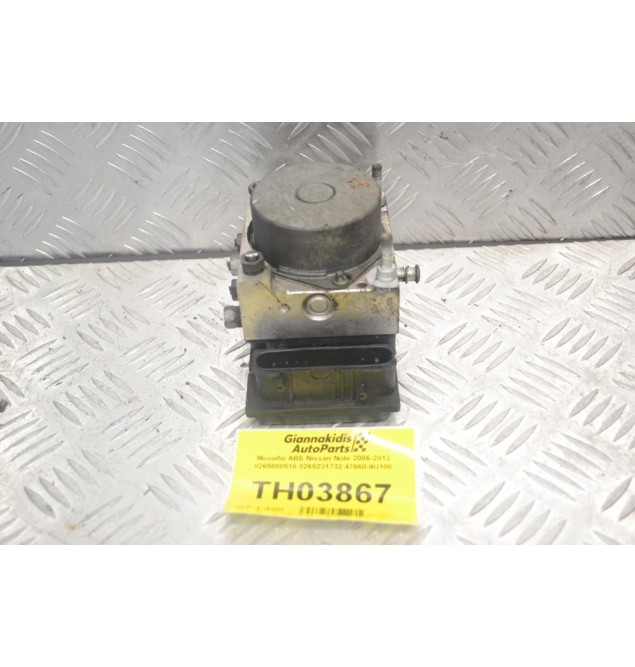 Μονάδα ABS Nissan Note 2006-2012 0265800518 0265231732 47660-9U100