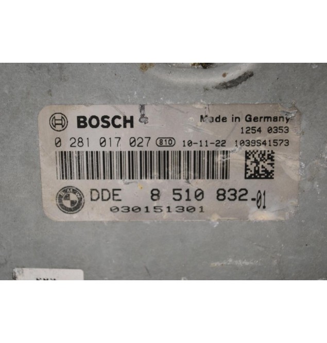 Εγκέφαλος Bmw Z4 2002-2005 0281017027 8510832-01 1039S41573