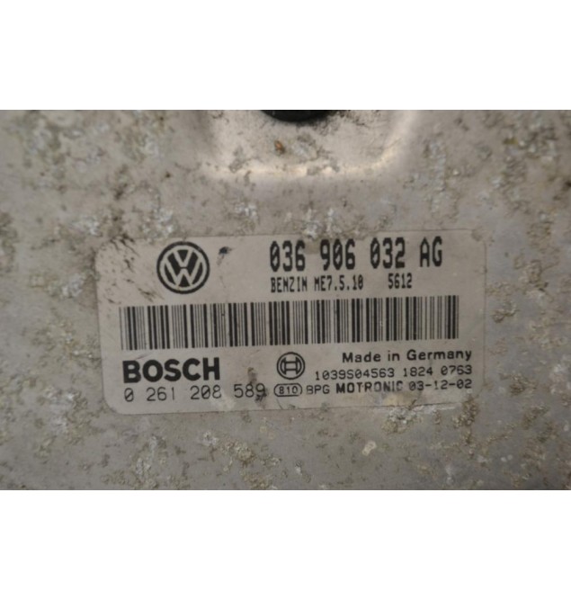Εγκέφαλος Volkswagen Golf 2003-2006 036906032AG ME7.5.10 0261208589 (BOSCH)