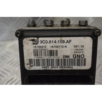 Μονάδα ABS Volkswagen Passat 2010-2014 3C0614109AF 3C0.614.614.109.AF 16705912 16705712-N TRW