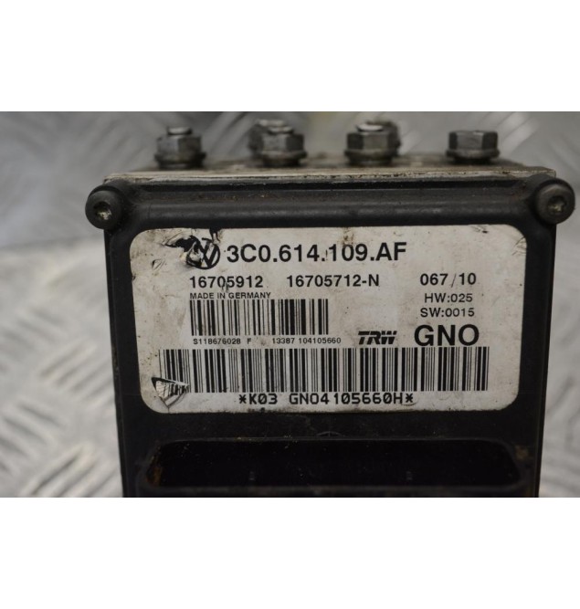 Μονάδα ABS Volkswagen Passat 2010-2014 3C0614109AF 3C0.614.614.109.AF 16705912 16705712-N TRW