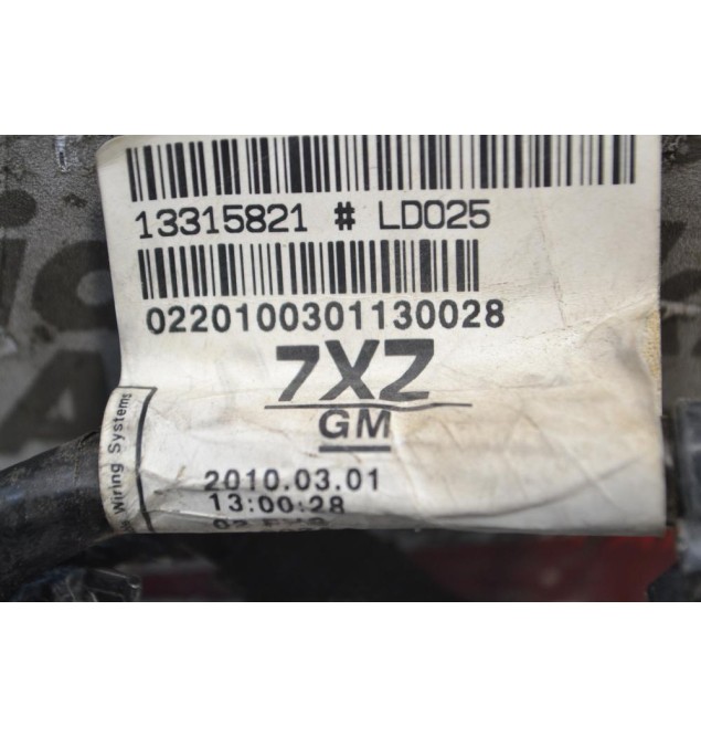 Πλεξούδα Πόρτας Οδηγού Opel Astra 2010-2014 GM 13315821