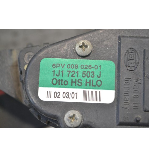 Πεντάλ Γκαζιού Ηλεκτρικό Volkswagen Golf IV 1998-2004 1J1721503J