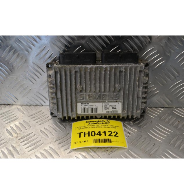 Εγκέφαλος Peugeot 307 1.6 HDi  2004-2008 SIEMENS S118047505H 9651070780