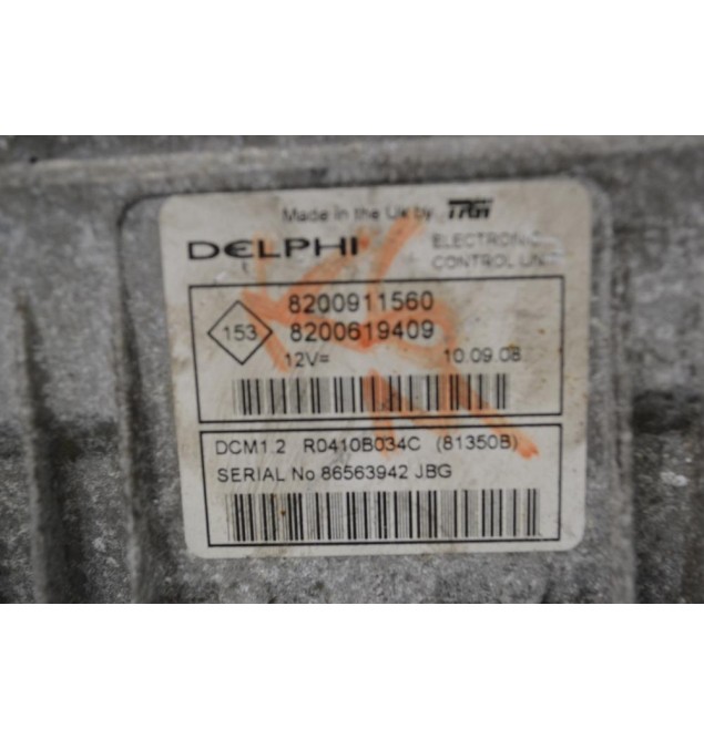 Εγκέφαλος Renault Clio - Megane - Kangoo - Scenic 1.5 2010-2022 8200911560 8200619409 (Modus)