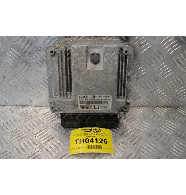 Εγκέφαλος Toyota Auris MK2 - Corolla 1.4 D-4D 2014-2015 BOSCH 89661-0ZL10 0281030I62