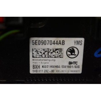 Χειριστήριο Κλιματισμού Skoda Octavia MK3 2013-2019 5E0907044AB