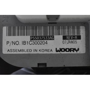 Χειριστήριο Κλιματισμού / Καλοριφέρ Jeep Cherokee 2002-2008 P55037533AG (Γνήσιο)