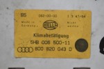 Χειριστήριο Κλιματισμού Audi A4 B5 1995-2001 8D0820043D