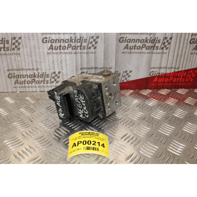 Μονάδα ABS Renault Megane 1.6cc 90ps 1999-2003 64BOXAAY1 7700432644