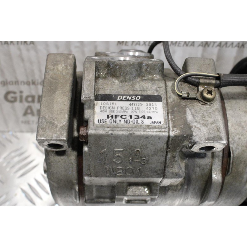 Κομπρεσέρ Aircondition - A/C Κλιματισμός Toyota Avensis 1.6cc 110ps 3ZZ DENSO 447220-3914 1997-2003