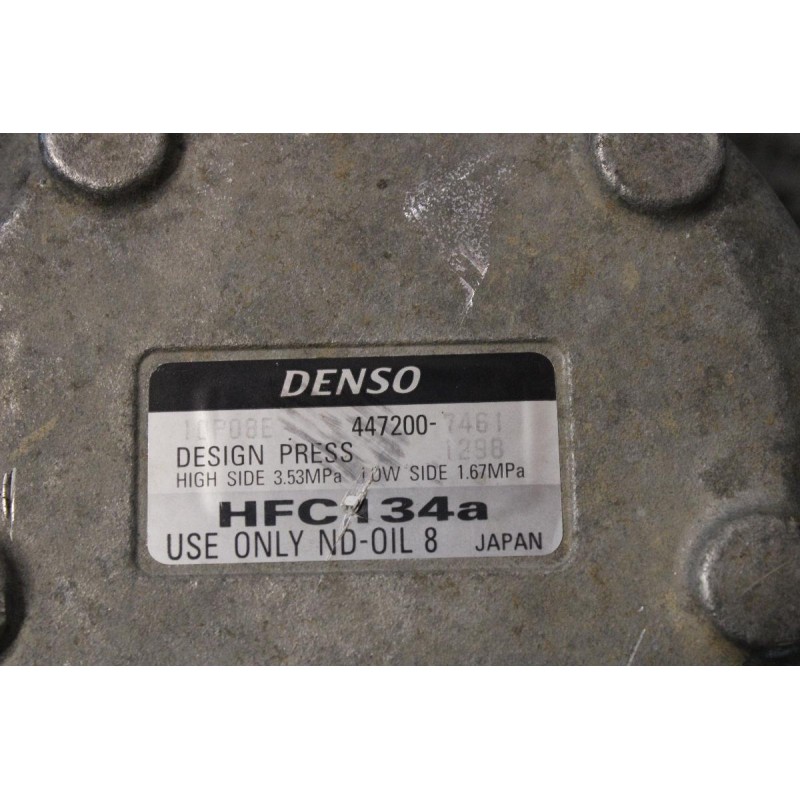 Κομπρεσέρ Aircondition - A/C Κλιματισμός Suzuki Vitara G16A 1995-2001 DENSO 447200-7461