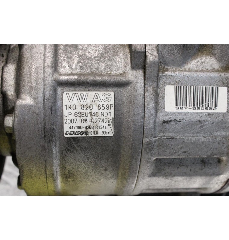 Κομπρεσέρ Aircondition - A/C Skoda Octavia 1.8 TSI BZB  2005-2012 1K0820859P 447190-9203 6SEU14CND1