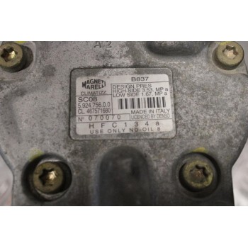 Κομπρεσέρ Aircondition - A/C Κλιματισμός Fiat Brava / Punto / Bravo 1997-2005 MAGNETI M. 592475600 B837 467571680