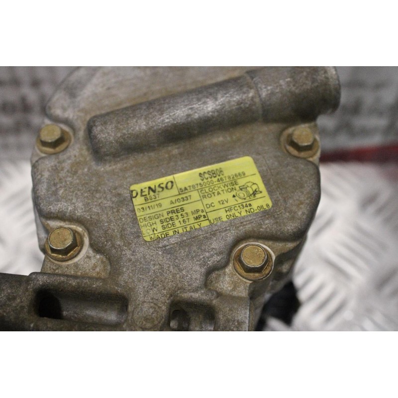 Κομπρεσέρ Aircondition - A/C Κλιματισμός Fiat Panda 188A4000 2003-2014 5A7875000 46782669 B837