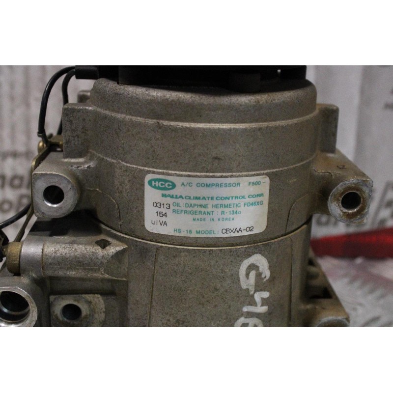 Κομπρεσέρ Aircondition - A/C Κλιματισμός Hyundai Accent G4EA  2000-2007 CEXAA-02