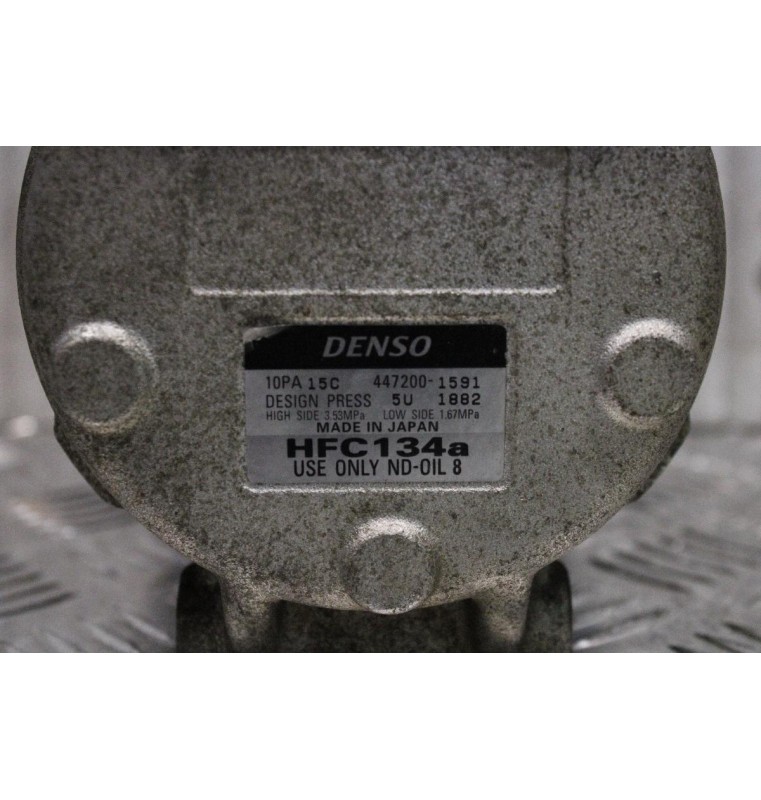 Κομπρεσέρ Aircondition - A/C Κλιματισμός Toyota Avensis 1.6cc 110ps 4AFE 1997-2000 447200-1591