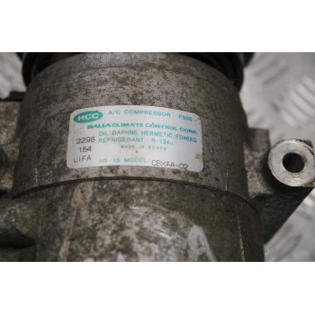 Κομπρεσέρ Aircondition - A/C Κλιματισμός Hyundai Accent G4EA 1.5cc 102ps 1997-2002 CBXAA-02 HS-15 F500