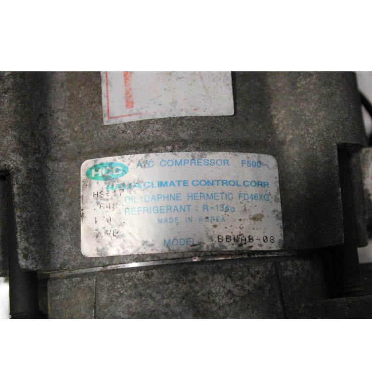 Κομπρεσέρ Aircondition - A/C Κλιματισμός Hyundai Sonata 1992-1996 BBWAB-08 