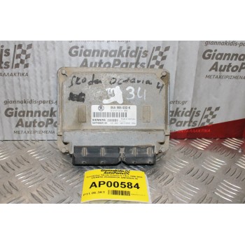Εγκέφαλος Skoda Octavia 4 1.6cc 1996-2004 SIEMENS 06A906033K 5WP40039 04