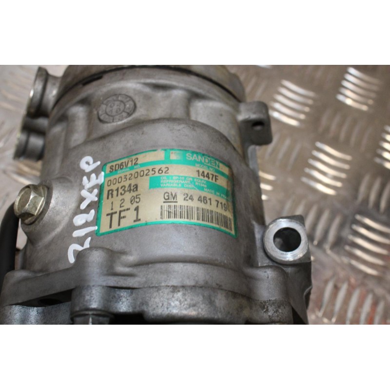 Κομπρεσέρ Aircondition - A/C Κλιματισμός Opel Corsa 1.4cc 90ps Z12XE SD6V12 SANDEN 2001-2008 24461719 1447F