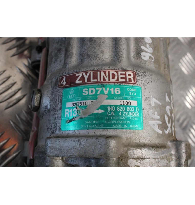 Κομπρεσέρ Aircondition - A/C Seat Toledo 1.6cc AFT 1995-1998 1H0820803D 1100