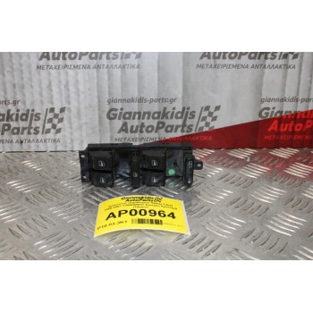Διακόπτης Παραθύρων Skoda Fabia 1999-2007 1J4959857C Εμπρός Αριστερά (10pins)