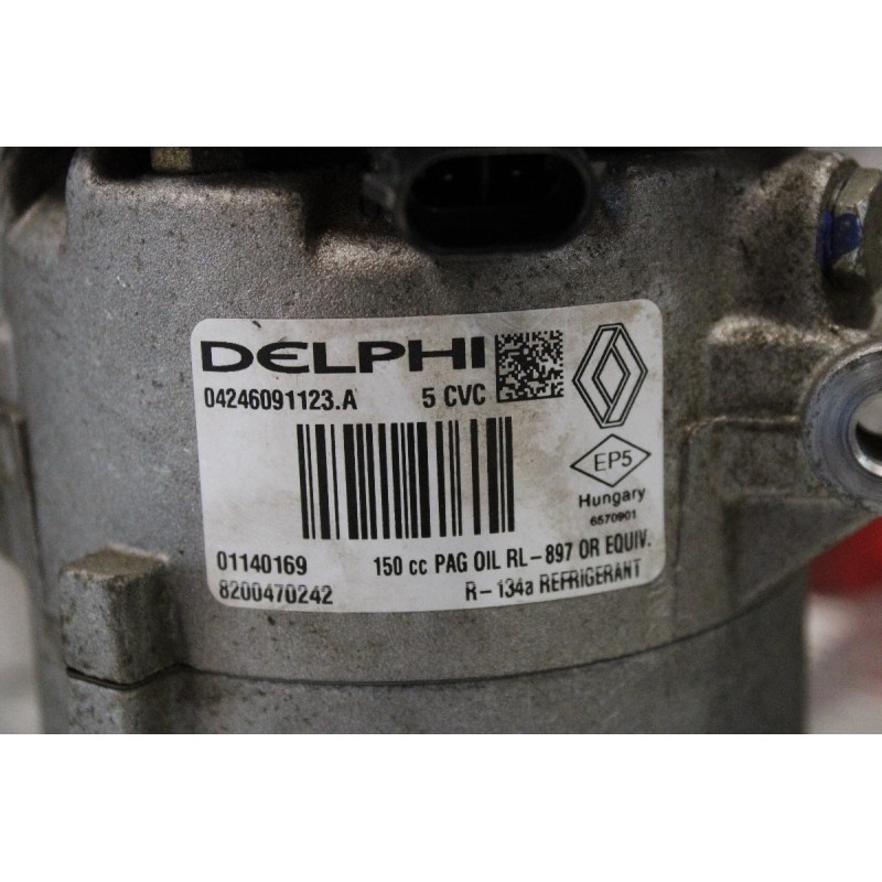 Κομπρεσέρ Aircondition Renault Megane 1998-2006 DELPHI 8200470242 01140169