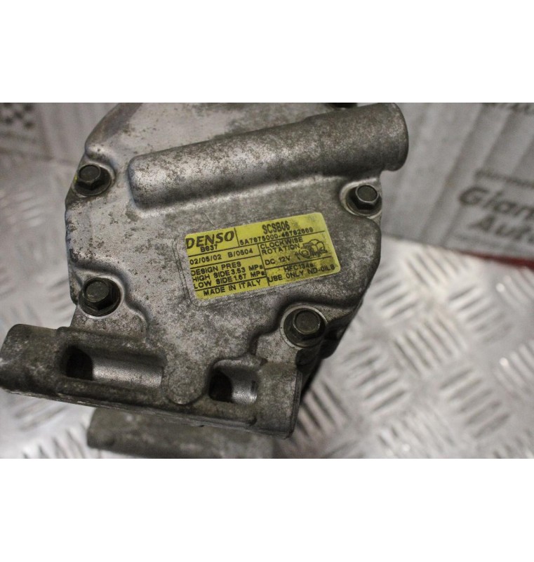 Κομπρεσέρ Aircondition - A/C Κλιματισμός Lancia Ypsilon-Fiat Panda 1.1cc DENSO 2003-2006 5A7875000-46782669