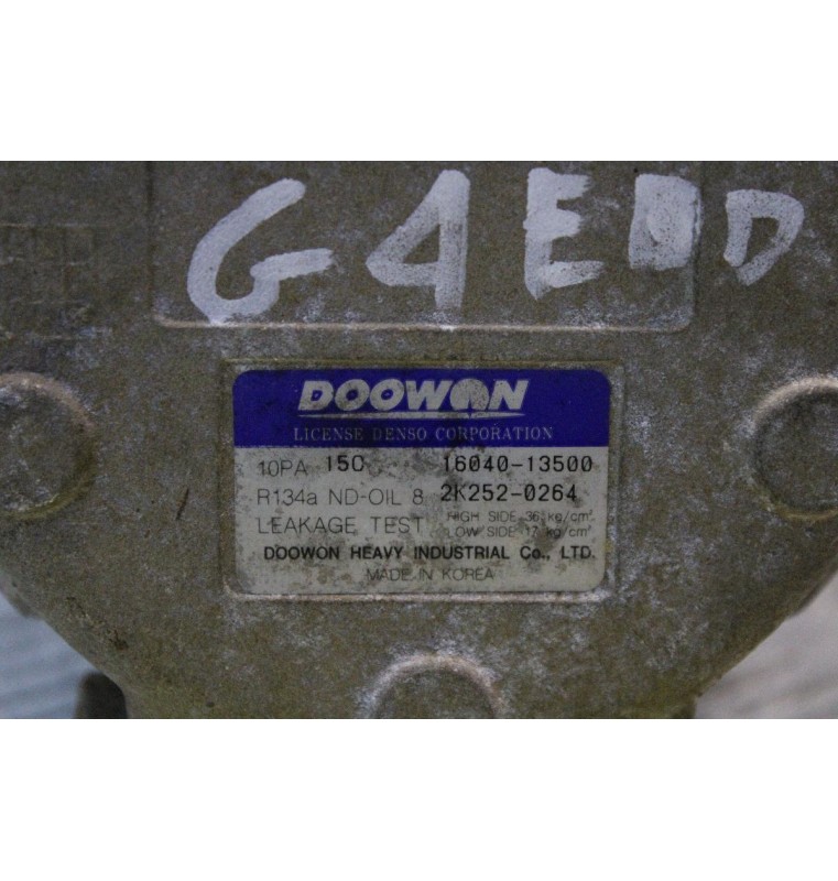 Κομπρεσέρ Aircondition Hyundai Elantra G4ED 1.6cc 107ps 2000-2004 16040-13500
