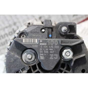 Δυναμό Opel Meriva Z16XEP 2006-2010 BOSCH 0124425020 ZJ 100A