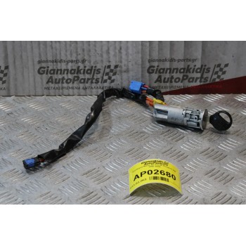 Κλειδαριά Μίζας Με Κλειδί Peugeot 206 1998-2004