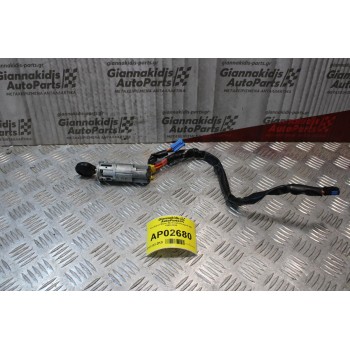 Κλειδαριά Μίζας Με Κλειδί Peugeot 206 1998-2004