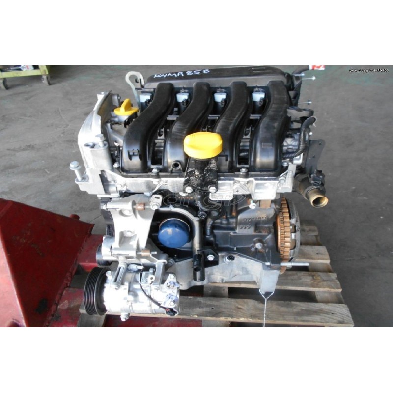 Κινητήρας - Μοτέρ Renault Megane 1.600cc 16V 112ps K4M R 858 2009-2014