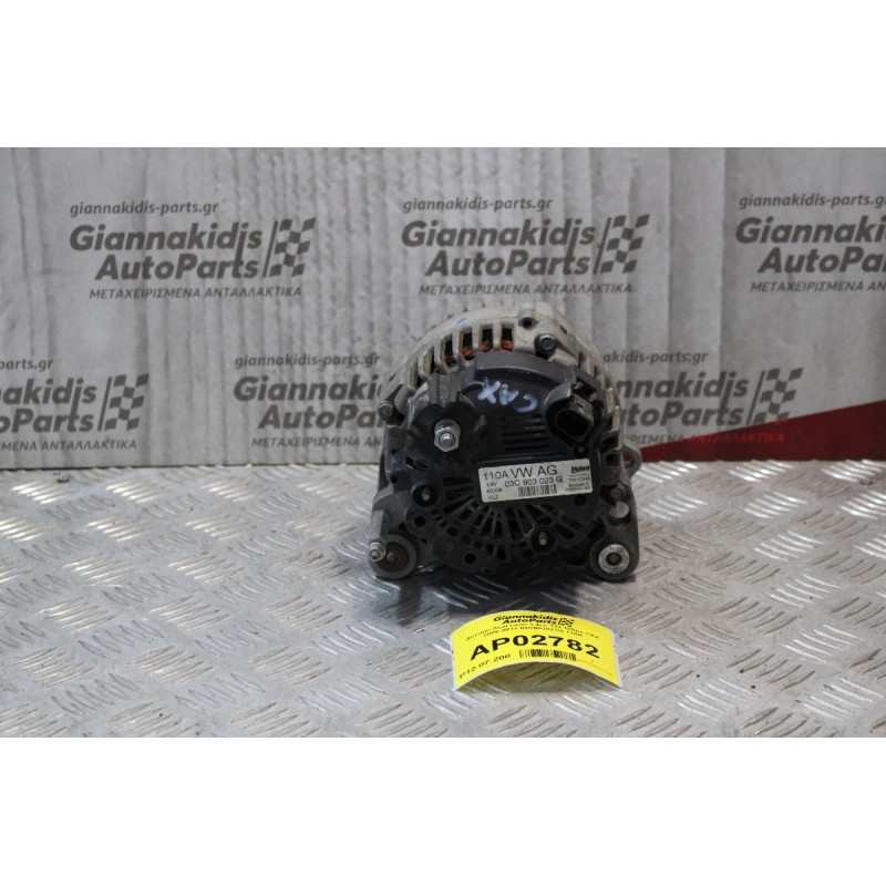 Δυναμό Seat Leon 1.4cc TSI 125ps CAX 2006-2011 03C903023G 110A