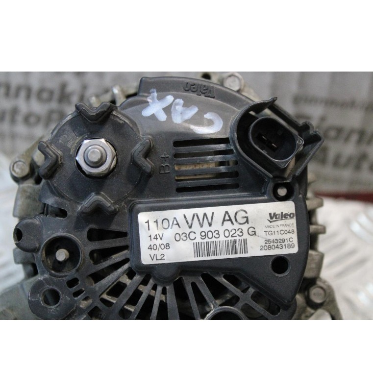 Δυναμό Seat Leon 1.4cc TSI 125ps CAX 2006-2011 03C903023G 110A